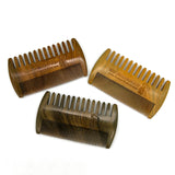 Green Sandalwood Double Sided Comb