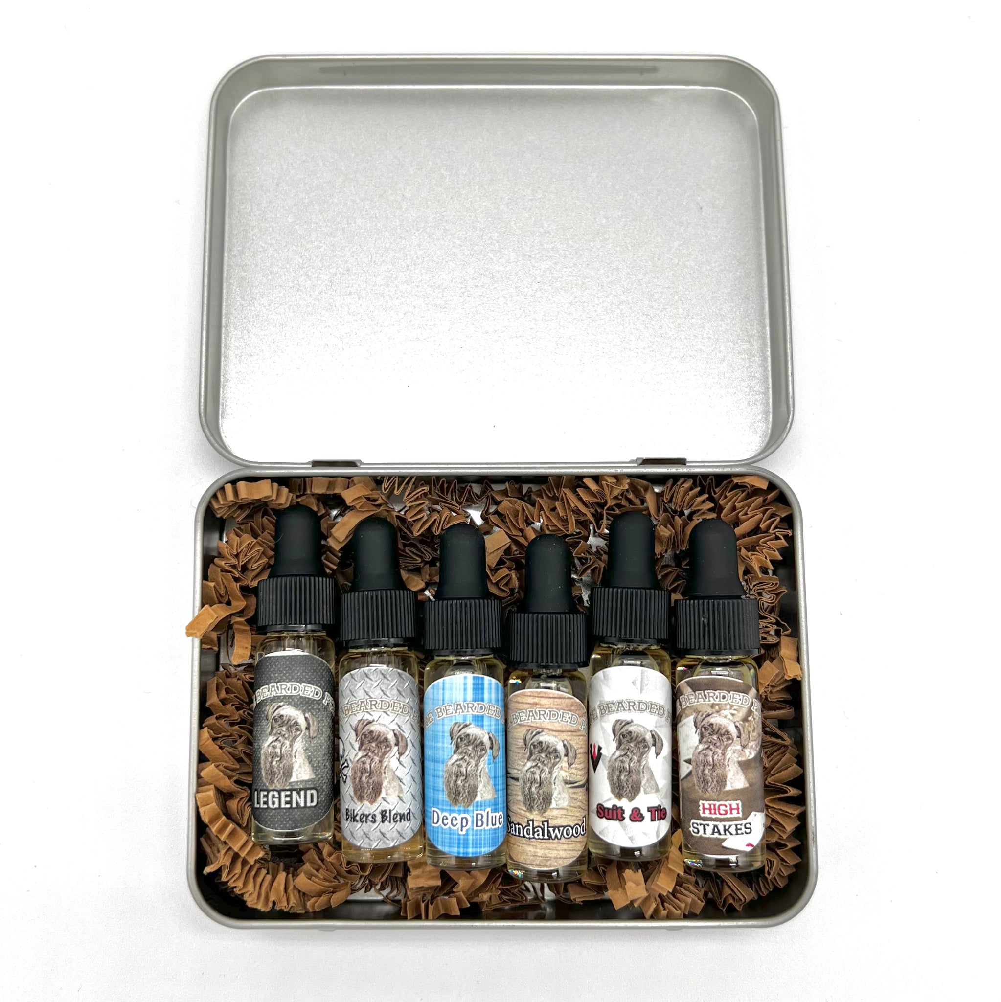 Beard Oil Sample Packs & Scent Descriptions The Bearded Pup Beard Oil Sample Packs & Scent Descriptions The Bearded Pup