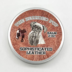 Sophisticated Leather Beard Balm